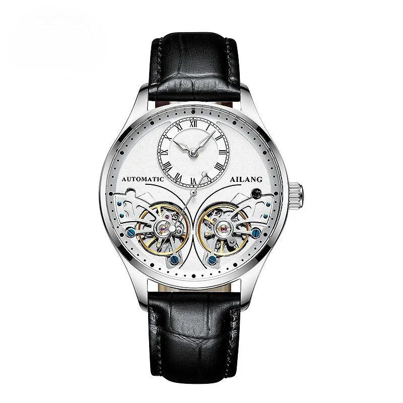 Double tourbillon luminous mechanical watch