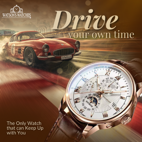 Trendy High-End Light Quartz Watch