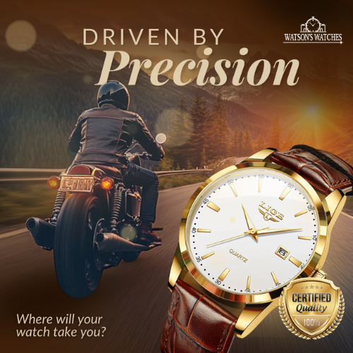 Military Leather Watch
