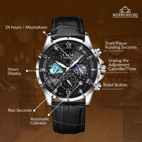 Elegant Moonphase Watch