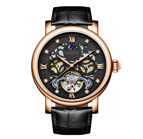 Business Leather Strap Mechanical Automatic Watch