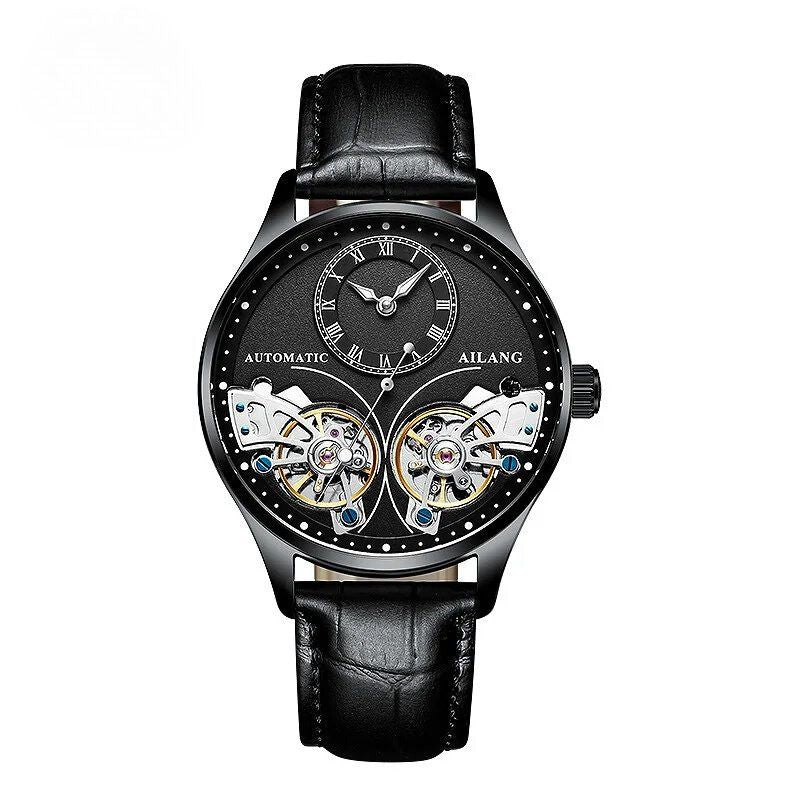 Double tourbillon luminous mechanical watch