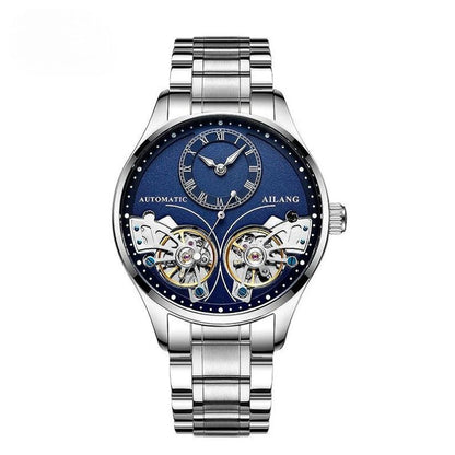 Double tourbillon luminous mechanical watch