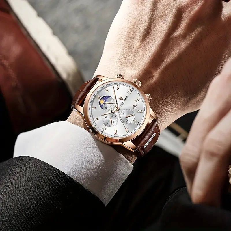 Timeless Elegance Calendar Chronograph