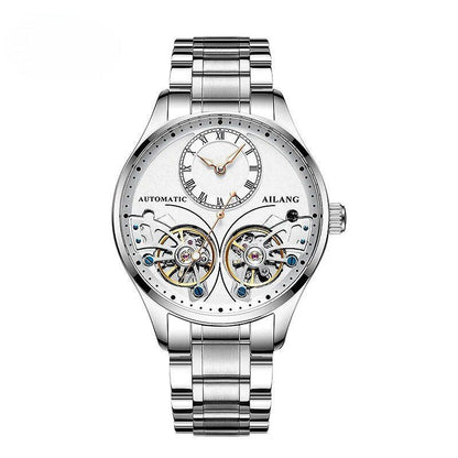 Double tourbillon luminous mechanical watch