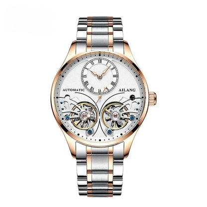Double tourbillon luminous mechanical watch