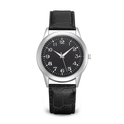 Elegant minimalist watch made of stainless steel