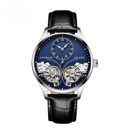 Double tourbillon luminous mechanical watch