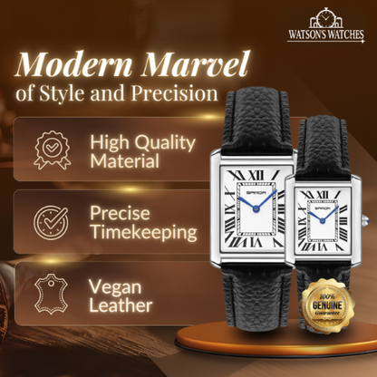 Stylish Square Dial Watches for Couples