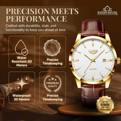 Military Leather Watch