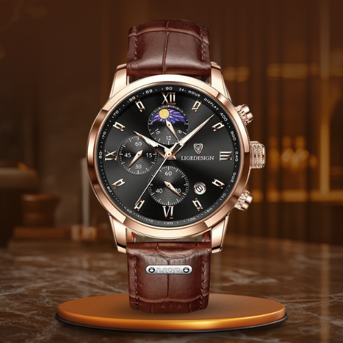 Timeless Elegance Calendar Chronograph