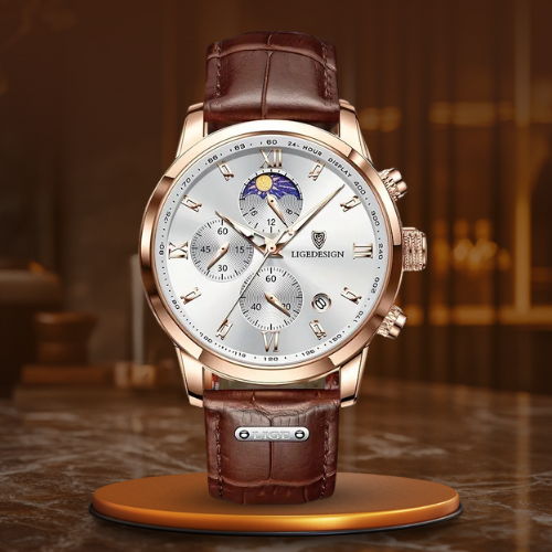 Timeless Elegance Calendar Chronograph