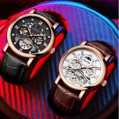 Business Leather Strap Mechanical Automatic Watch