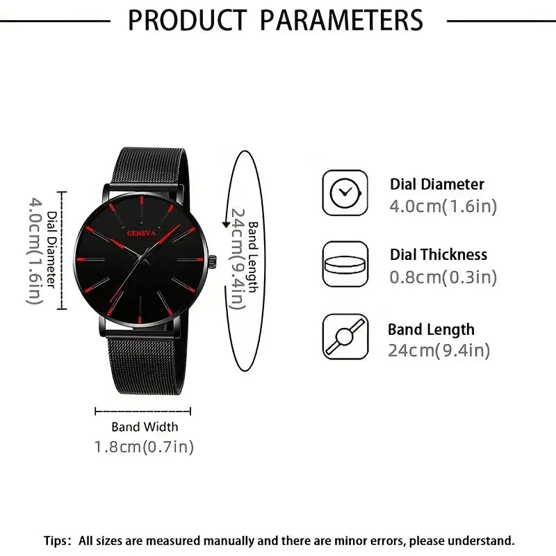 Urban Classic Mesh Timepiece