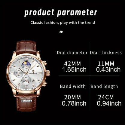 Timeless Elegance Calendar Chronograph